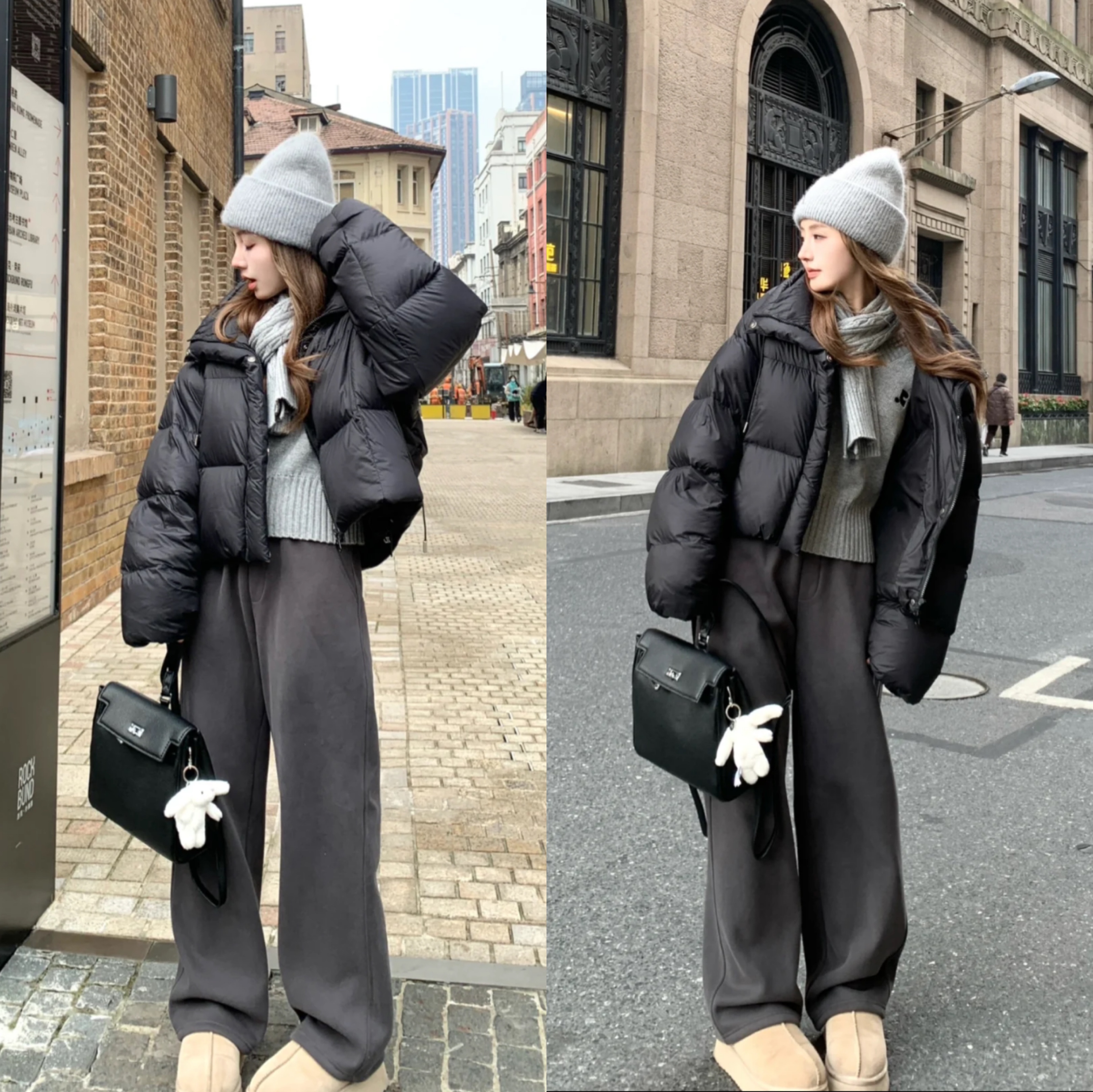 小个子冬日“逆袭”秘籍,学会这些穿搭小技巧,轻松显高10公分