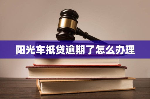 阳光车抵贷逾期了怎么办理