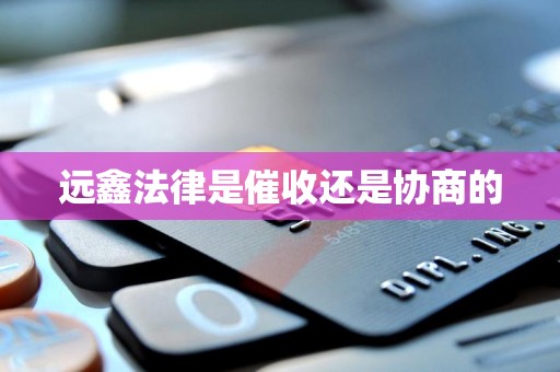 远鑫法律是催收还是协商的