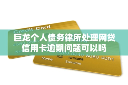 巨龙个人债务律所处理网贷信用卡逾期问题可以吗