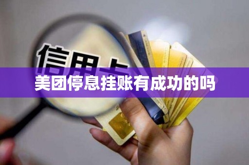 美团停息挂账有成功的吗