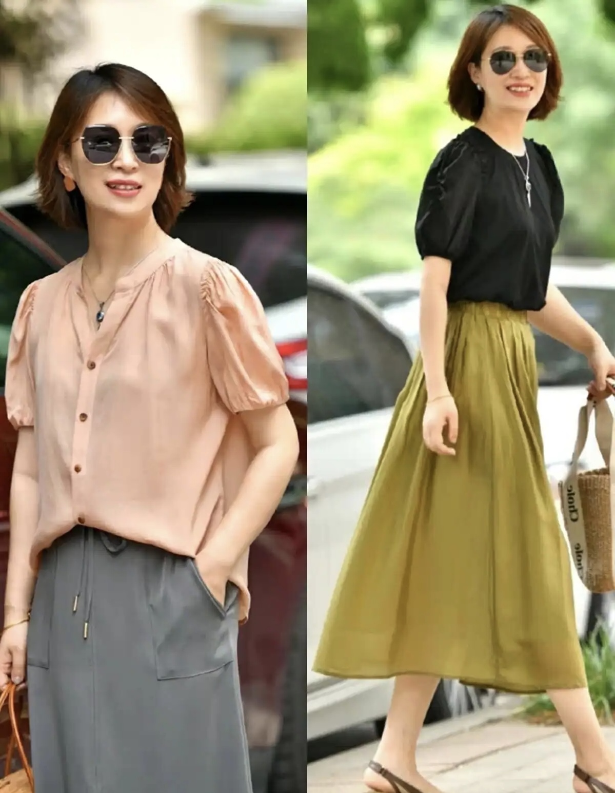 T恤奶奶衫过时了,今夏爆款“小衫”来袭,50岁女人这么穿好洋气