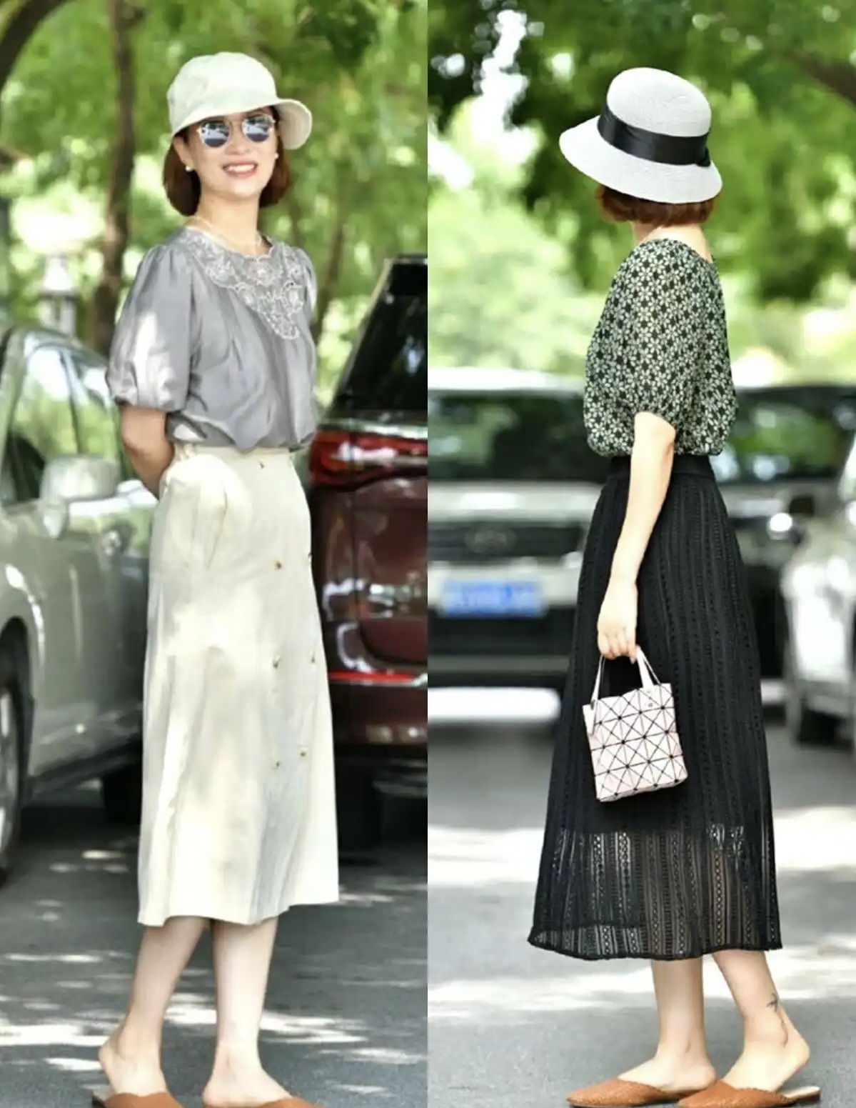 T恤奶奶衫过时了,今夏爆款“小衫”来袭,50岁女人这么穿好洋气