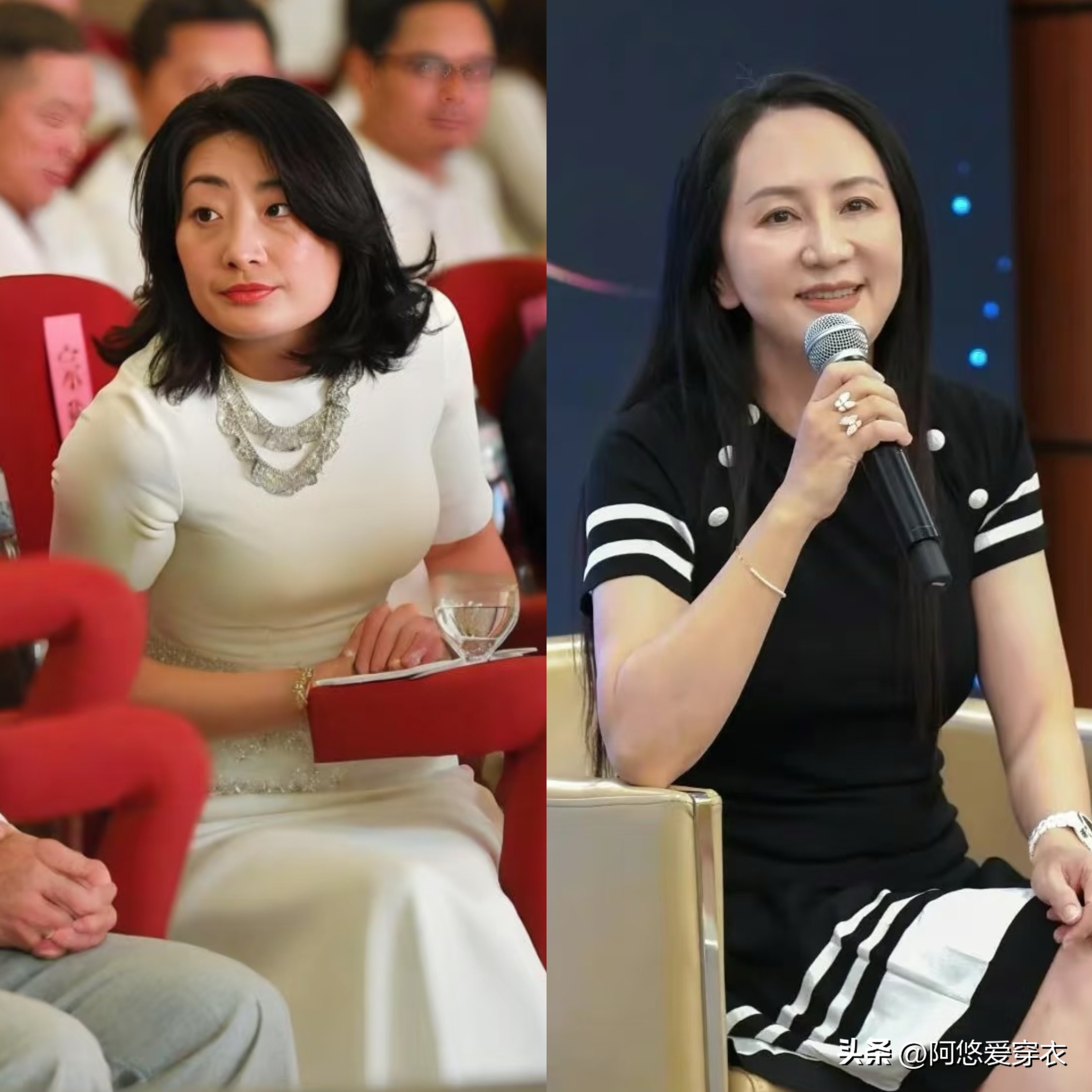 看了宗馥莉,再看孟晚舟:才懂“体态”的重要性,气质根本遮不住