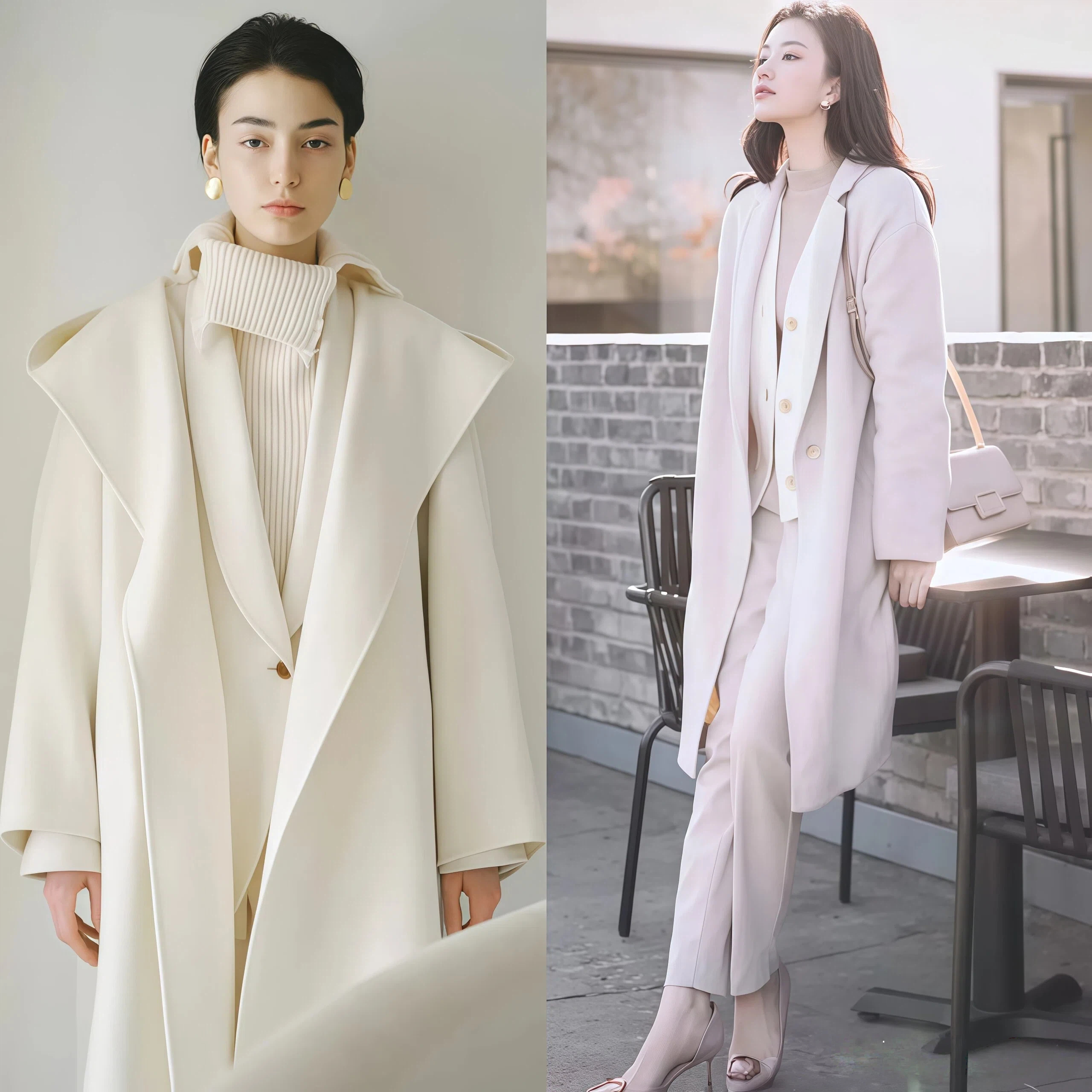 冬天,就得多穿“白色大衣”!搭对了洋气减龄又高级,看这篇足够