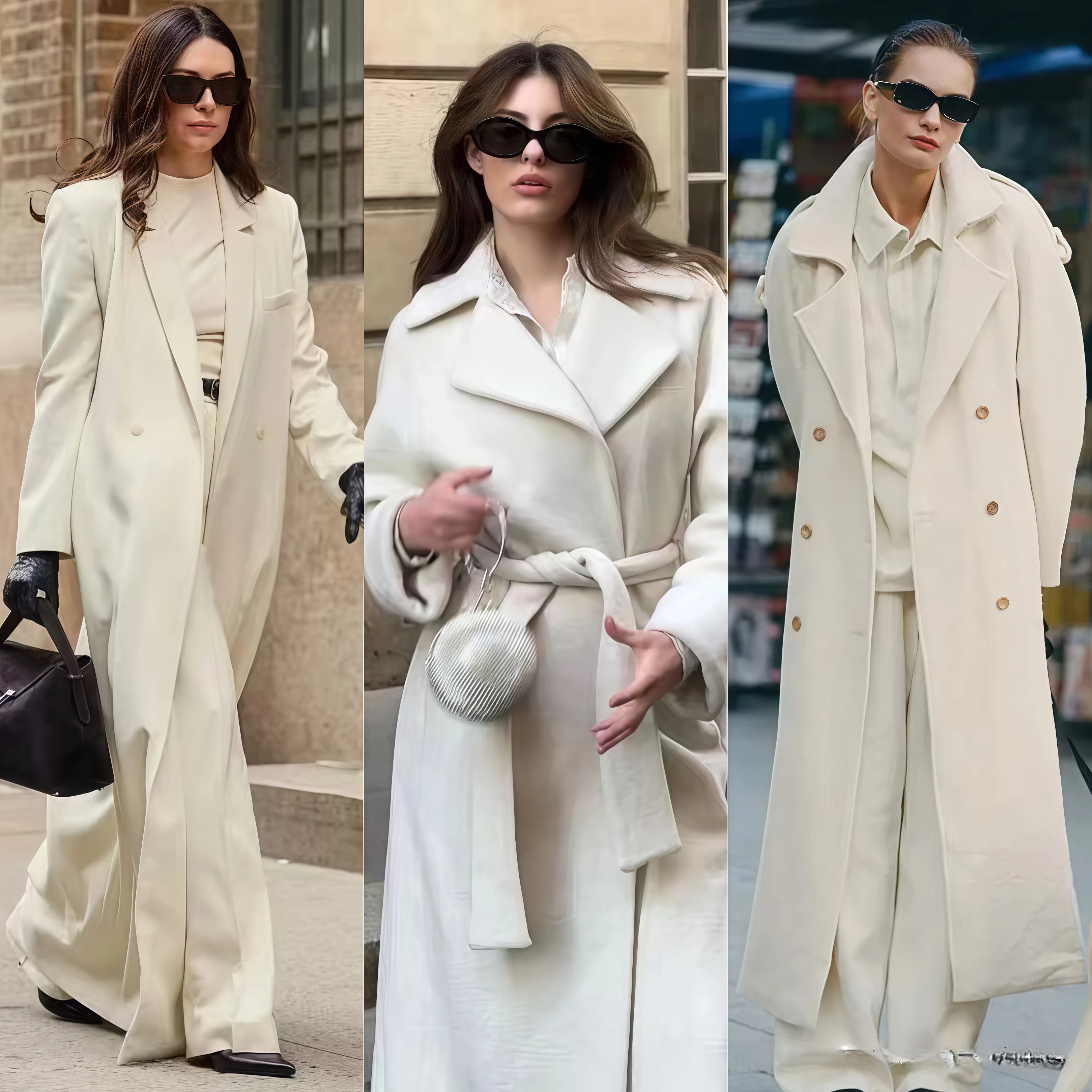 冬天,就得多穿“白色大衣”!搭对了洋气减龄又高级,看这篇足够