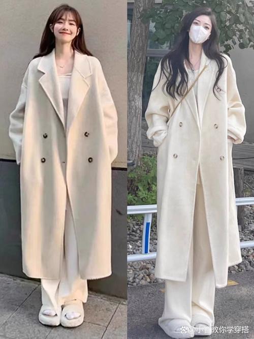 冬天,就得多穿“白色大衣”!搭对了洋气减龄又高级,看这篇足够