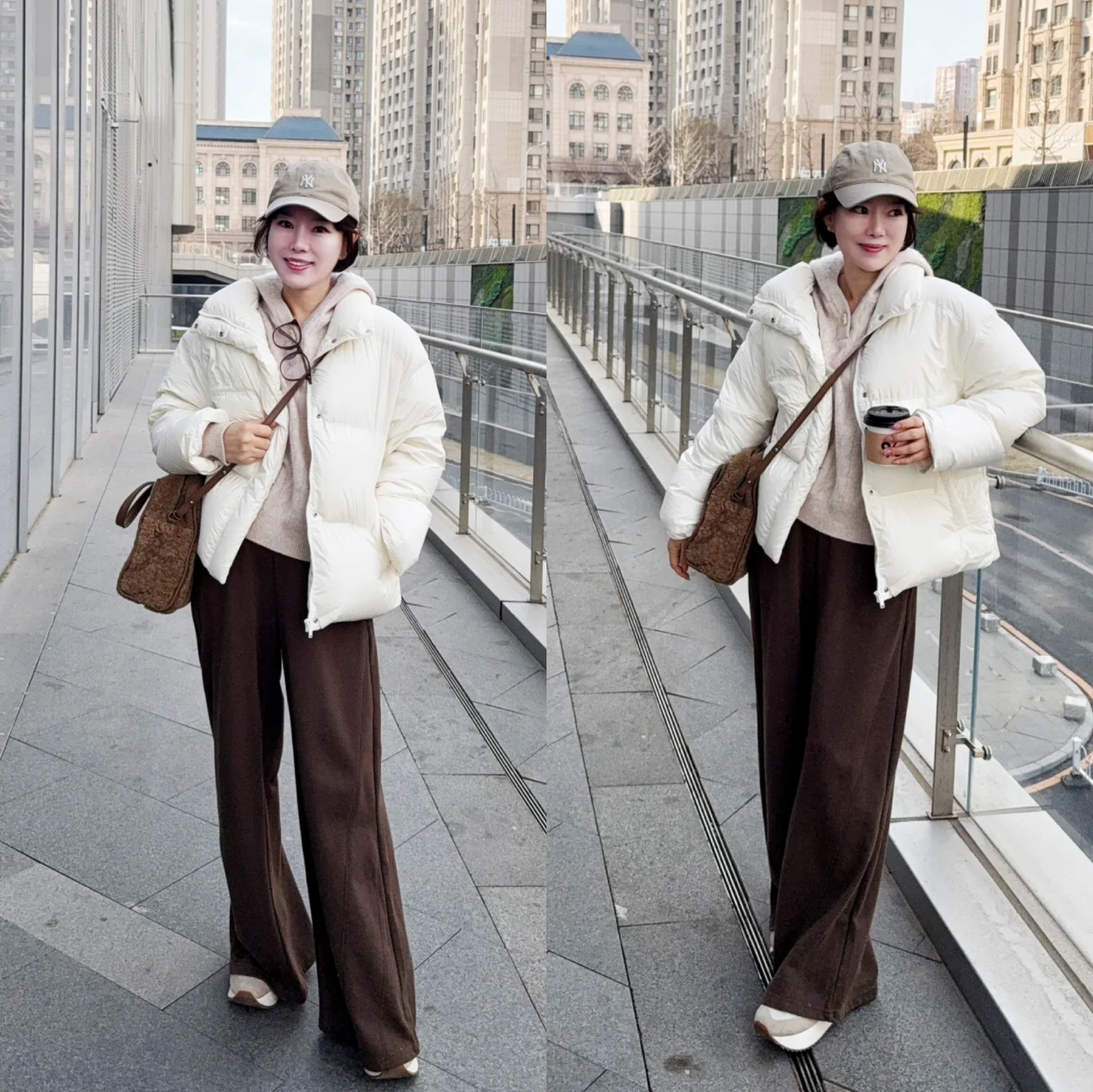 羽绒服≠臃肿!40+女性冬季显瘦穿搭公式,温度风度全拿捏