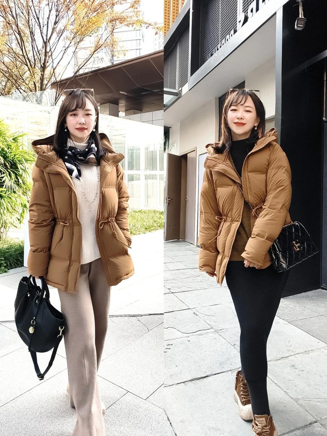 羽绒服≠臃肿!40+女性冬季显瘦穿搭公式,温度风度全拿捏