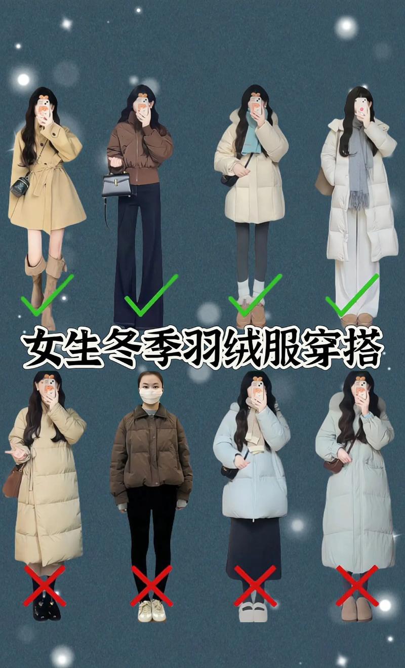 羽绒服≠臃肿!40+女性冬季显瘦穿搭公式,温度风度全拿捏