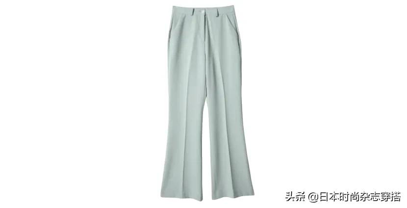 换季穿搭｜日系雾霾色拖地裤的多种穿法