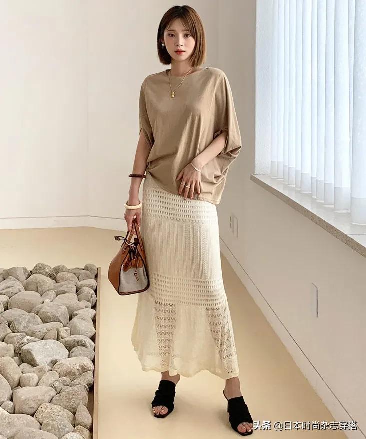 最爱的长款半裙穿搭