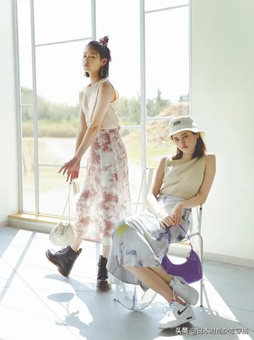 最爱的长款半裙穿搭