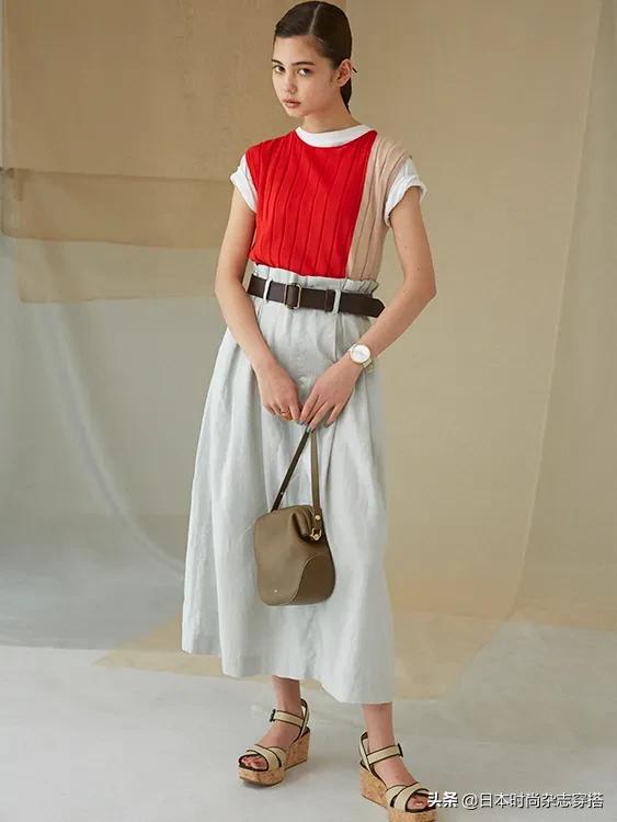 最爱的长款半裙穿搭