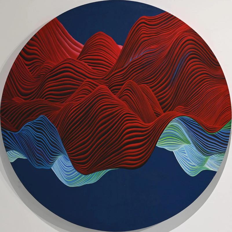 刘恒甫作品亮相第十届北京国际美术双年展主形象区 展现传统文化之美