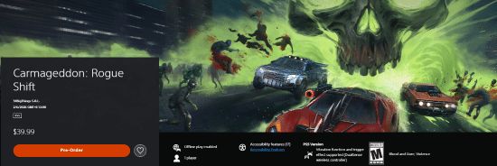 曾因暴力引争议！赛车爽游新作上架PS5商店