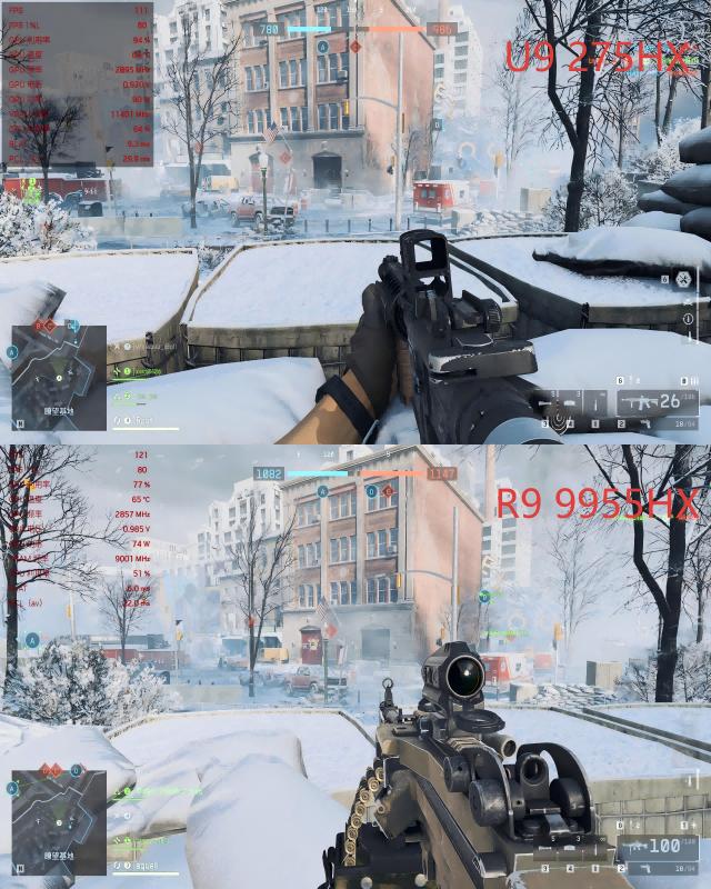 AMD 锐龙9 9955HX与酷睿Ultra 9 275HX,谁才是玩家的“帧香”选择?