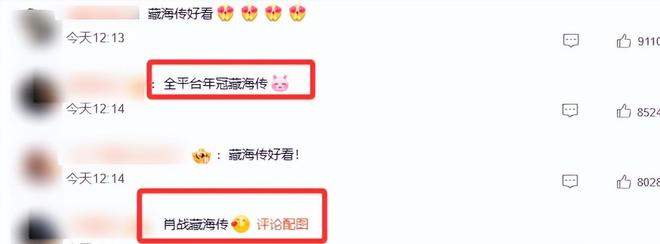 2025年的口碑长剧榜单,《藏海传》好评如潮,《许我耀眼》未上榜